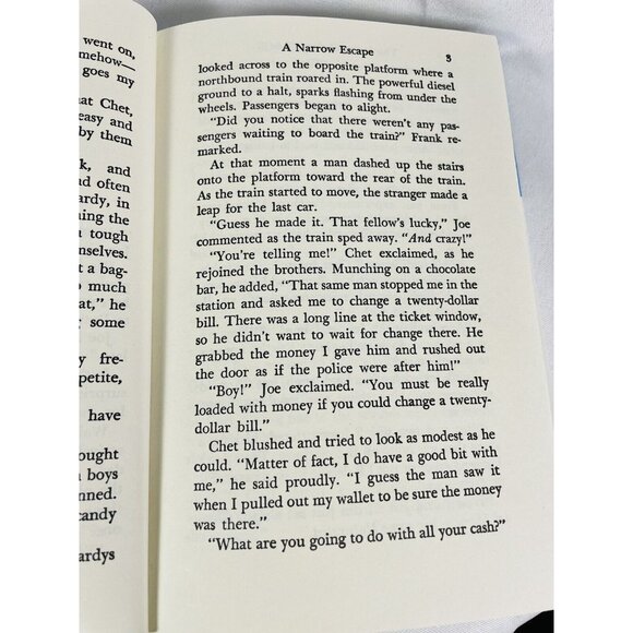 Hardy Boys Book #3 The Secret of the Old Mill Printing Vintage Hardcover Book - Picture 12 of 12